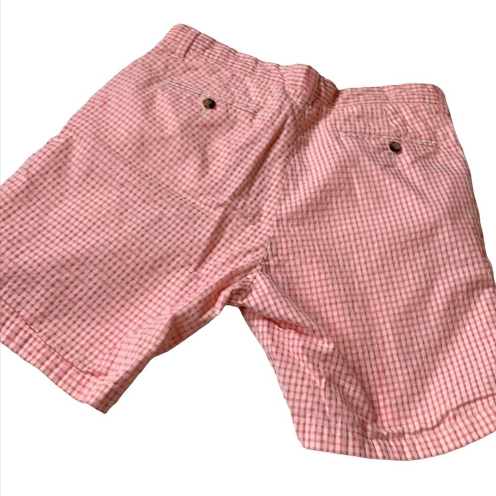 Vineyard Vines Breaker shorts Pink seersucker Size 33